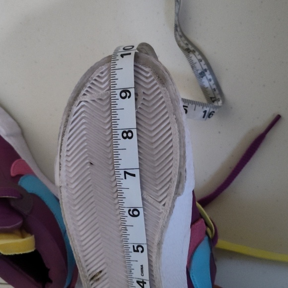 Nike Blazer Low x Sacai x Kaws Multicolor Low Top Lace Up Sneaker Shoes 4.5 - Picture 10 of 12